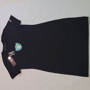 Women's Las Vegas Raiders Pro Standard Black Neon Bodycon Dress Size Medium
